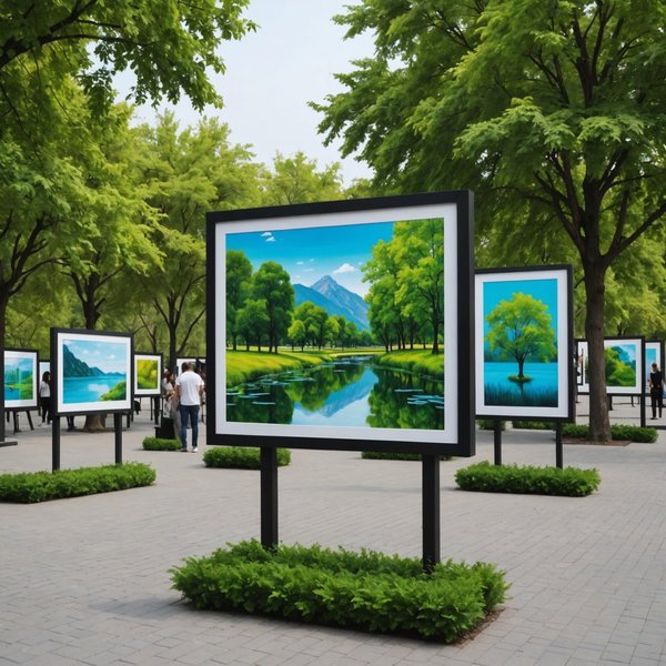 Comment organiser une exposition d'art en plein air respectueuse de l'environnement ?