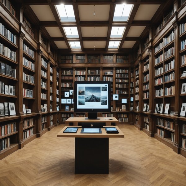 Comment organiser une exposition d'art numérique interactif dans une bibliothèque?